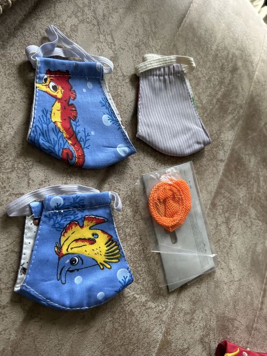 Сітка в ніблер, та тканеві маски