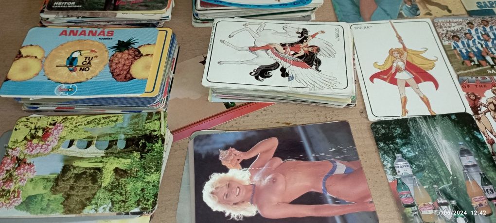 Calendários da década 80/90