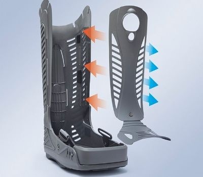 Orliman Bota Walker Longa Fixa Insuflável