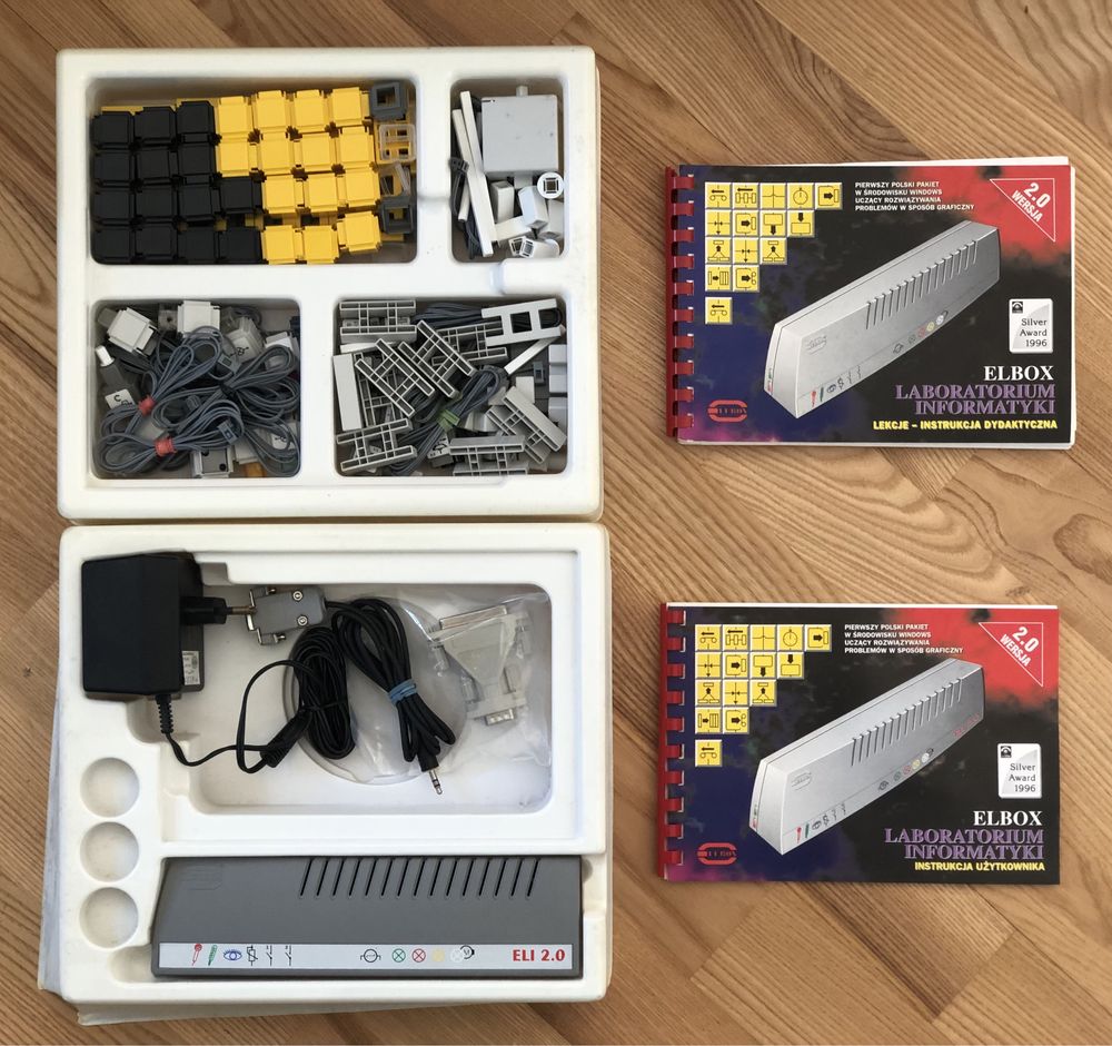 Retro Pakiet Edukacyjny Elbox Laboratorium Informantyki 2.0 PC 386 DX