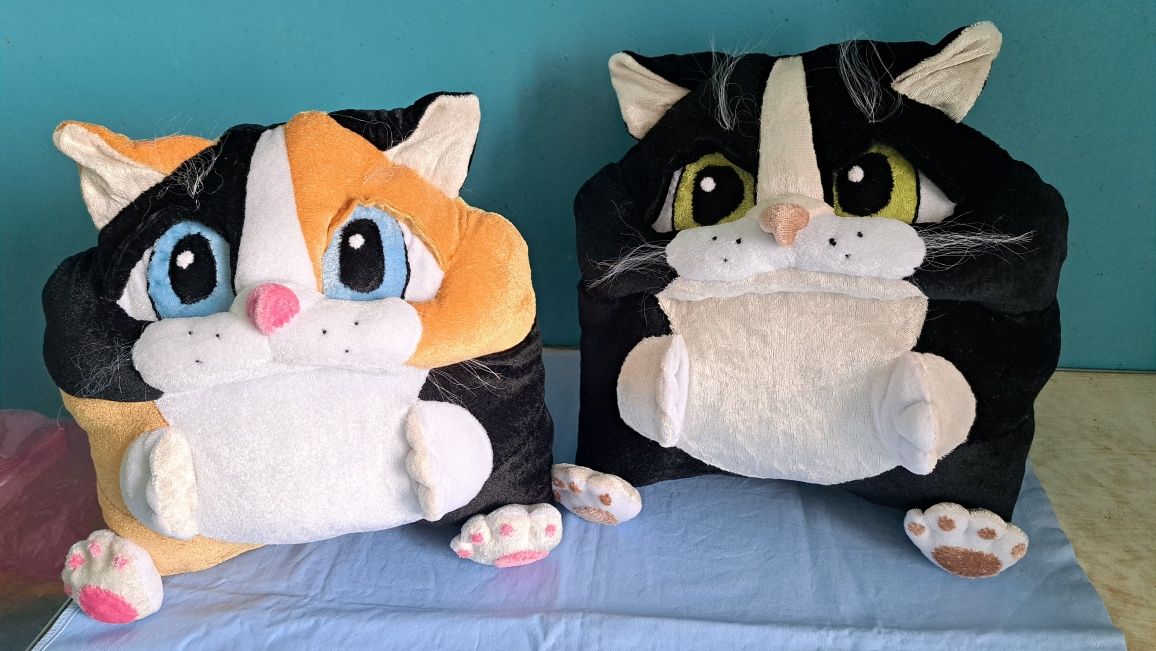 Декоративные подушки игрушки ПСУ: котёнок, кот, котик, кошка