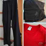 desporto calças, calções, t-shirt homem lote 12 eur ou individual