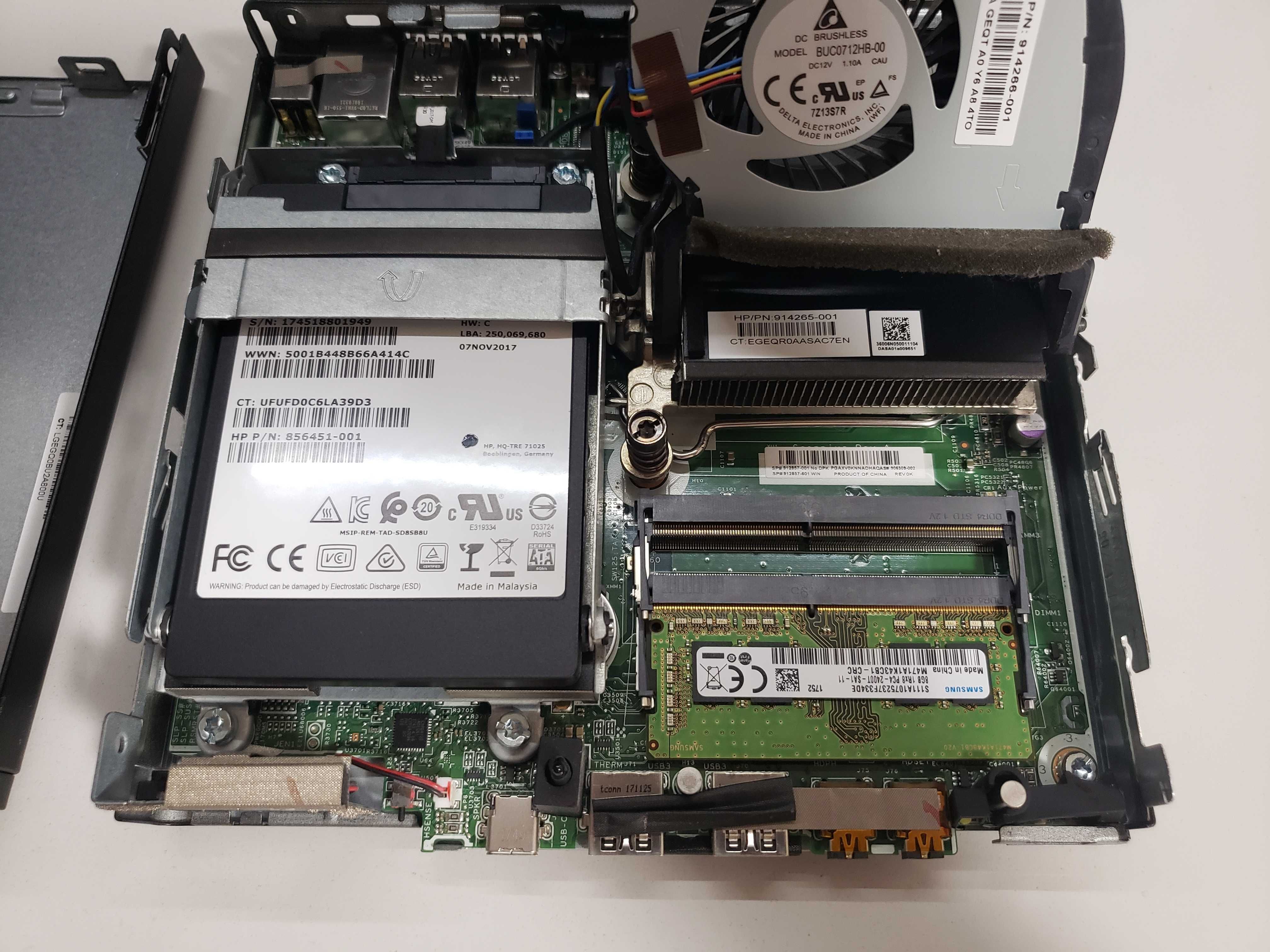 HP ProDesk 600 G3 DM Core i5-6500t/8Gb/128Gb SSD