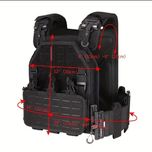 kamizelka taktyczna Yakeda plate carrier czarna