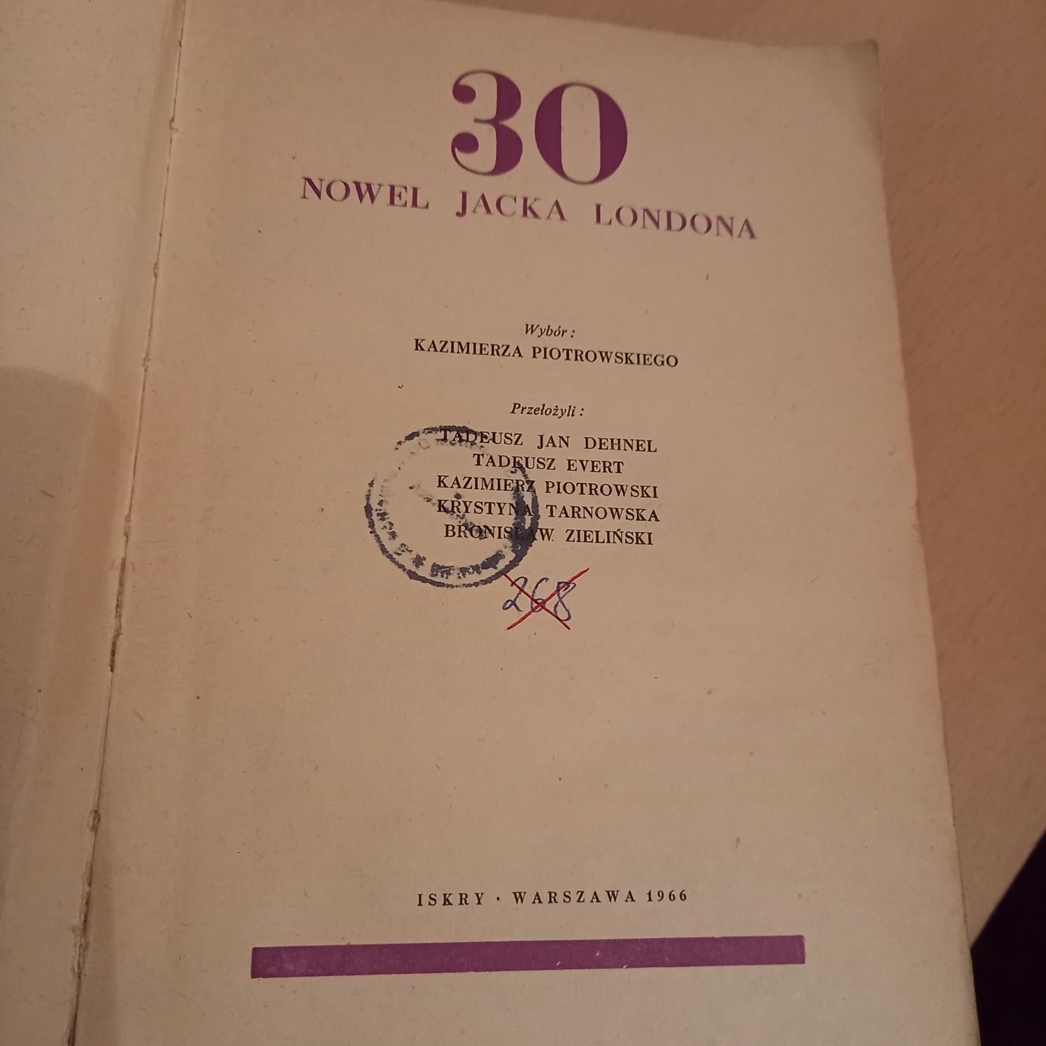 30 nowel Jacka Londona