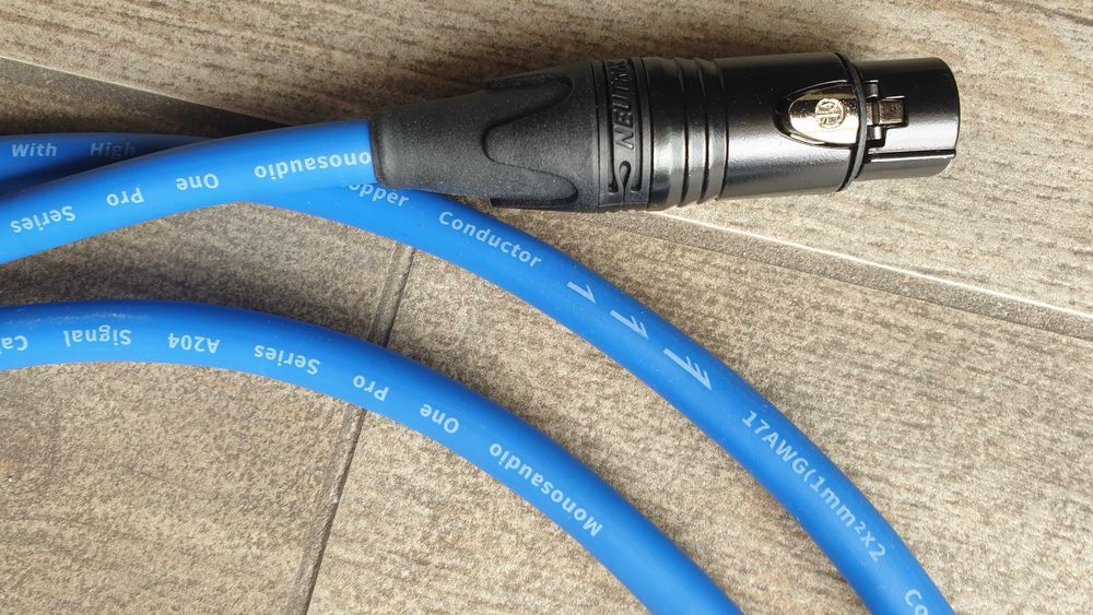 Балансный кабель XLR Monosaudio Neutrik