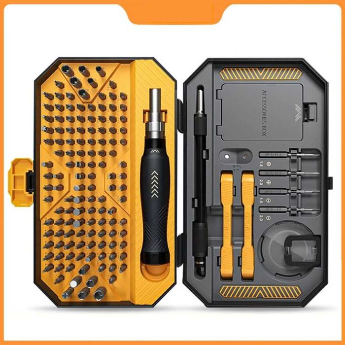 Набір викрутка з бітами Jakemy JM-8183 (145 предметів) для ремонту