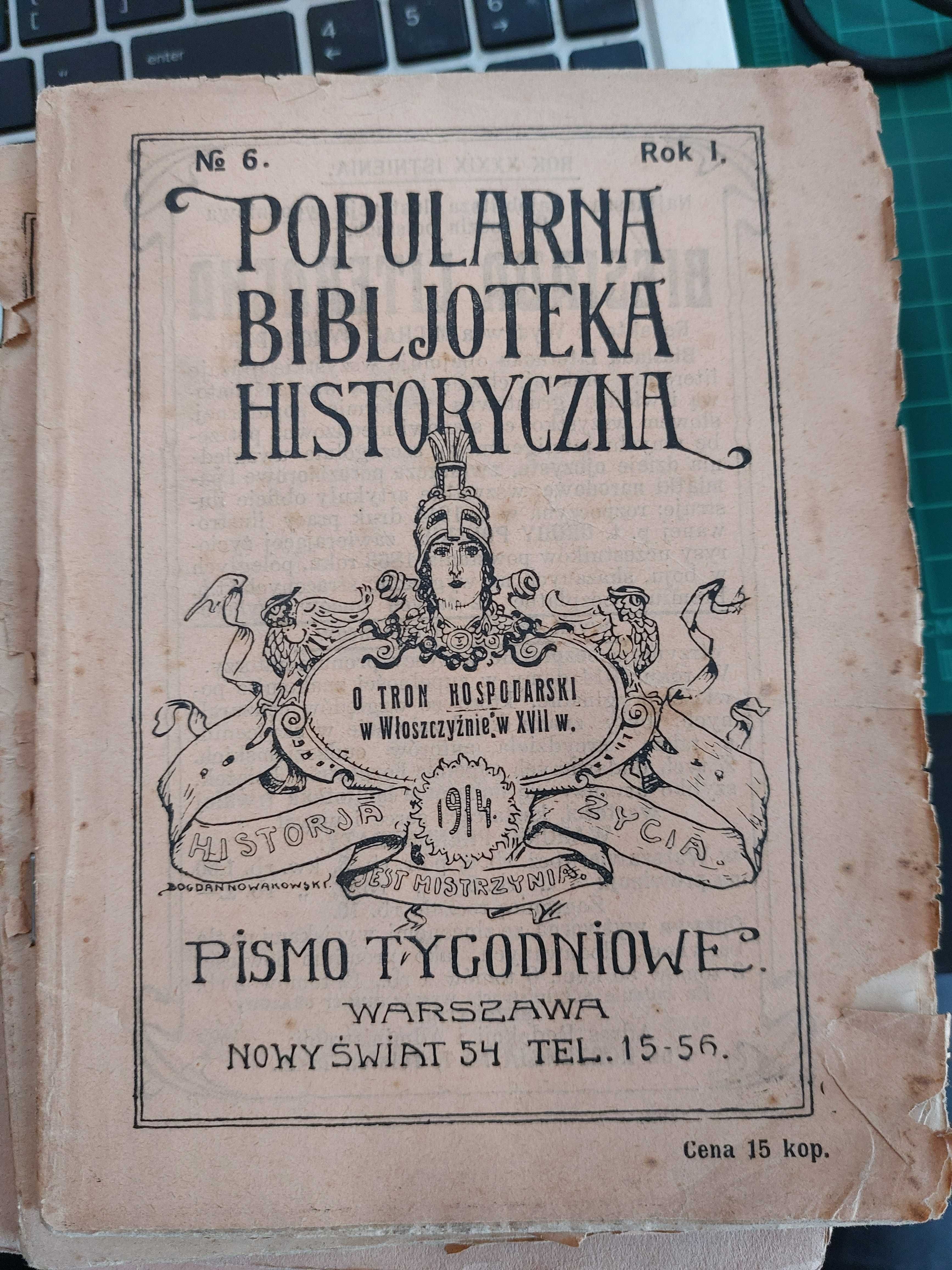 Popularna Biblioteka Historyczna nr 6 "O tron hospodarski w Wołoszczyź