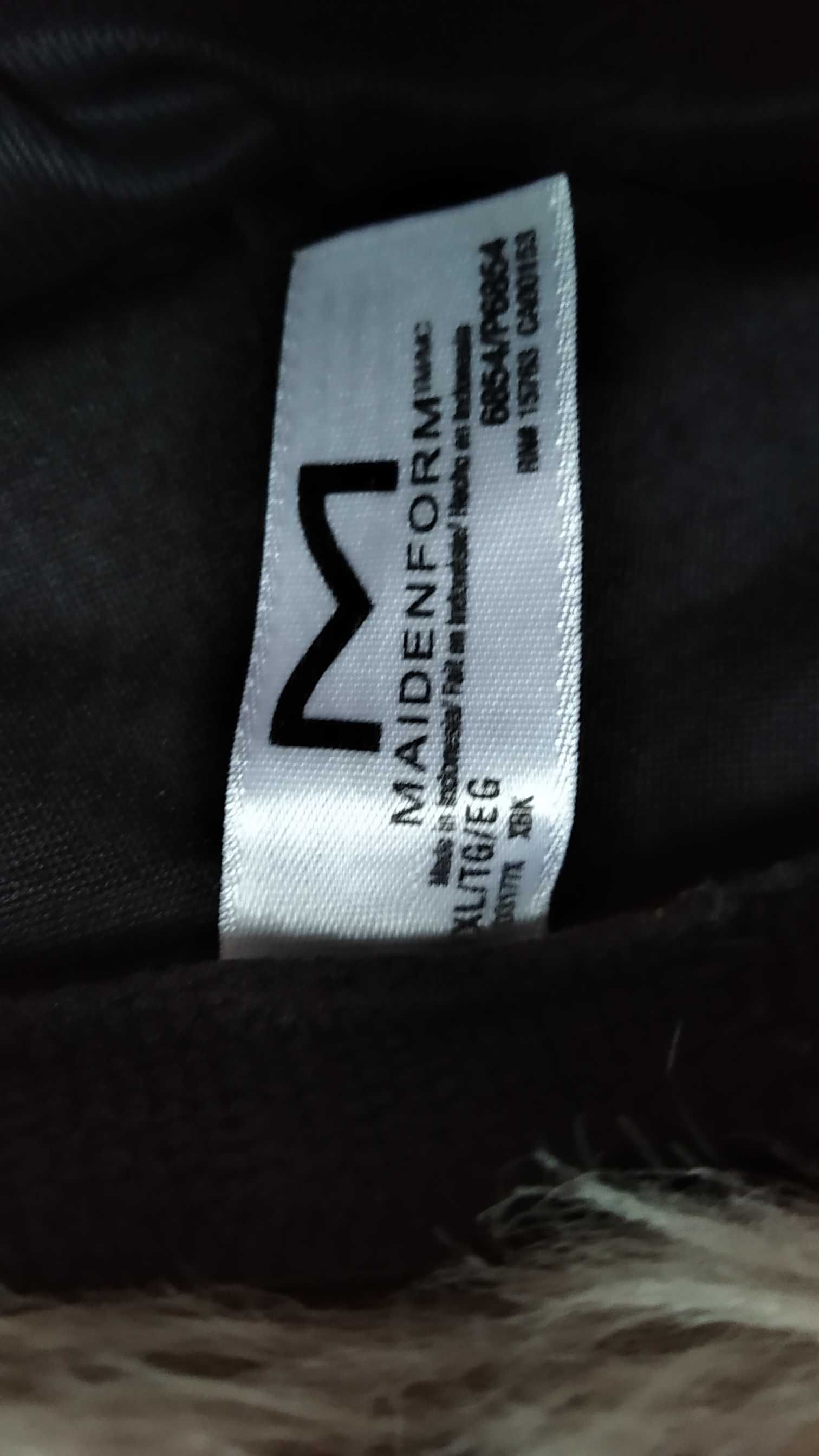 Czarne majtki wyszczuplające modelujące sylwetkę rozmiar XL