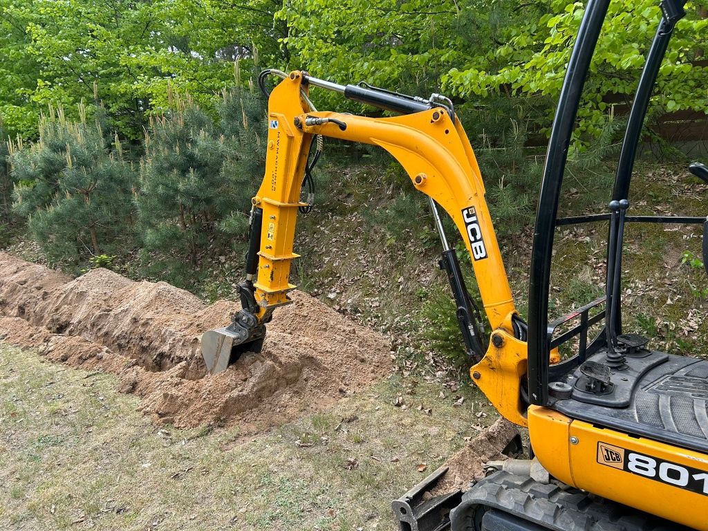 Minikoparka JCB 8018 CTS 2016r