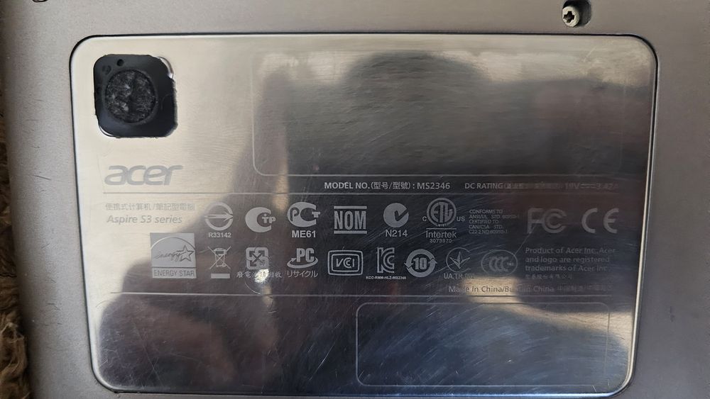 Acer s3 ms2346 описание