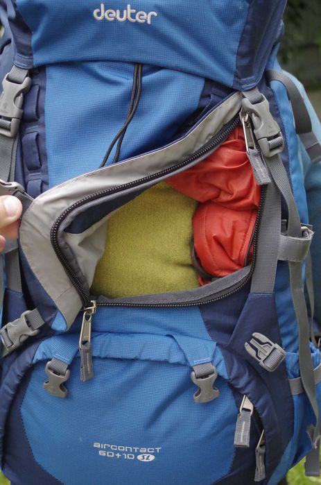 Каркасний рюкзак deuter aircontact 60 + 10 sl оригінал