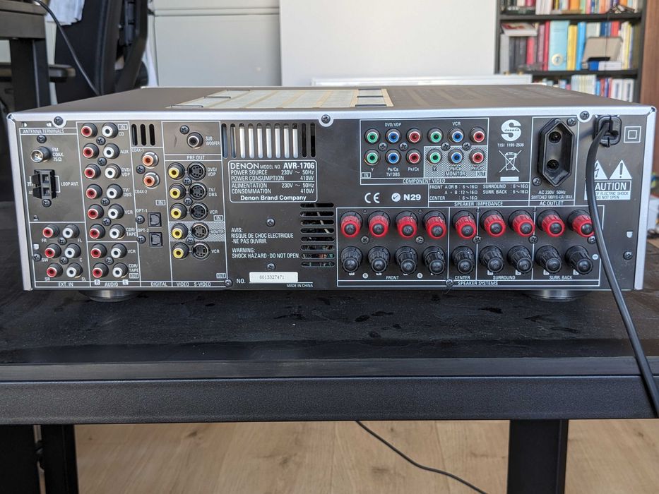 Amplituner Denon AVR-1706 + DVD-1730