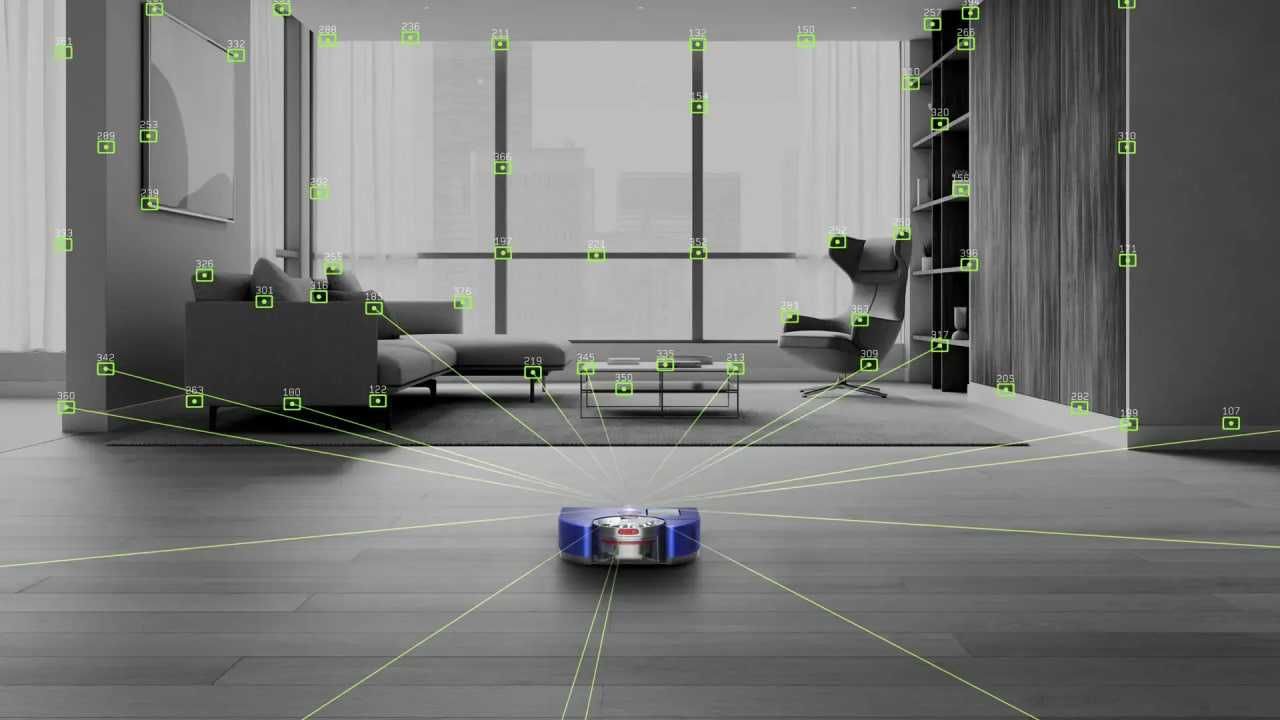 Робот-пилосос Dyson 360 Vis Nav robot vacuum