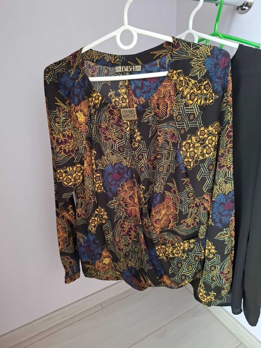 Bluzki koszule bluza eleganckie wizytowe S 36