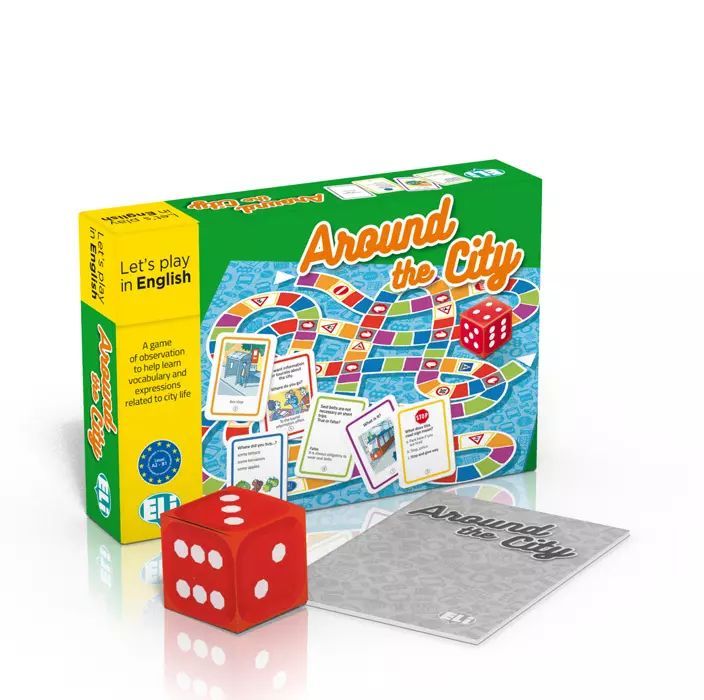 Gra językowa Angielski Around the City. ELI & ET TOI. Nowy Produkt