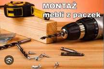 Montaż mebli z paczek plus drobne naprawy domowe