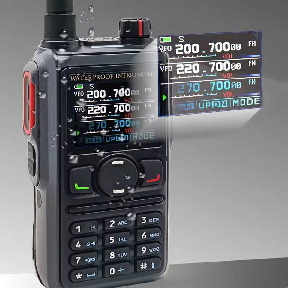 Radtel RT-580 (None GPS/None Bluetooth) Full Band AM/FM Interphone