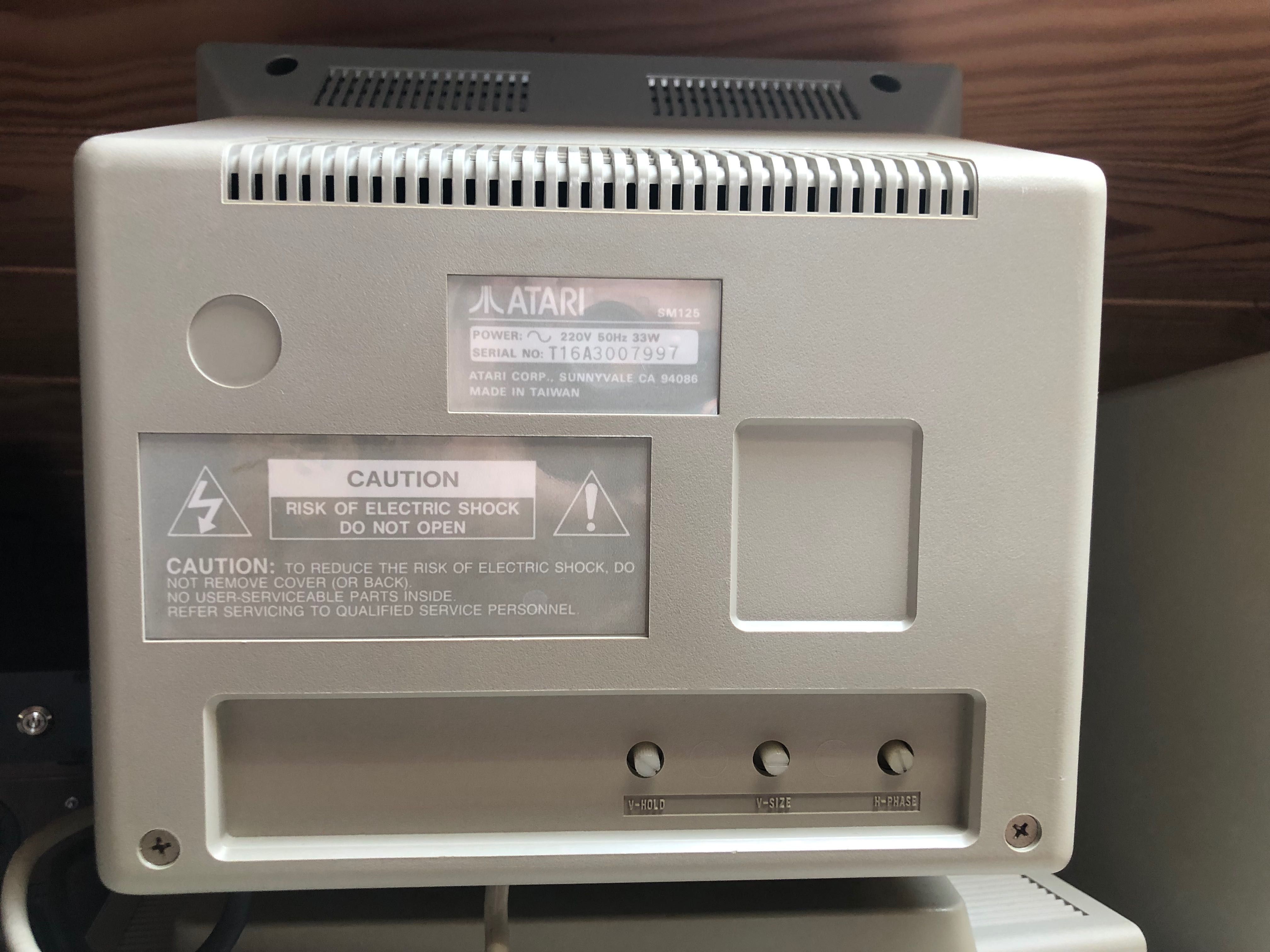 Monitor HiRes ATARI SM125