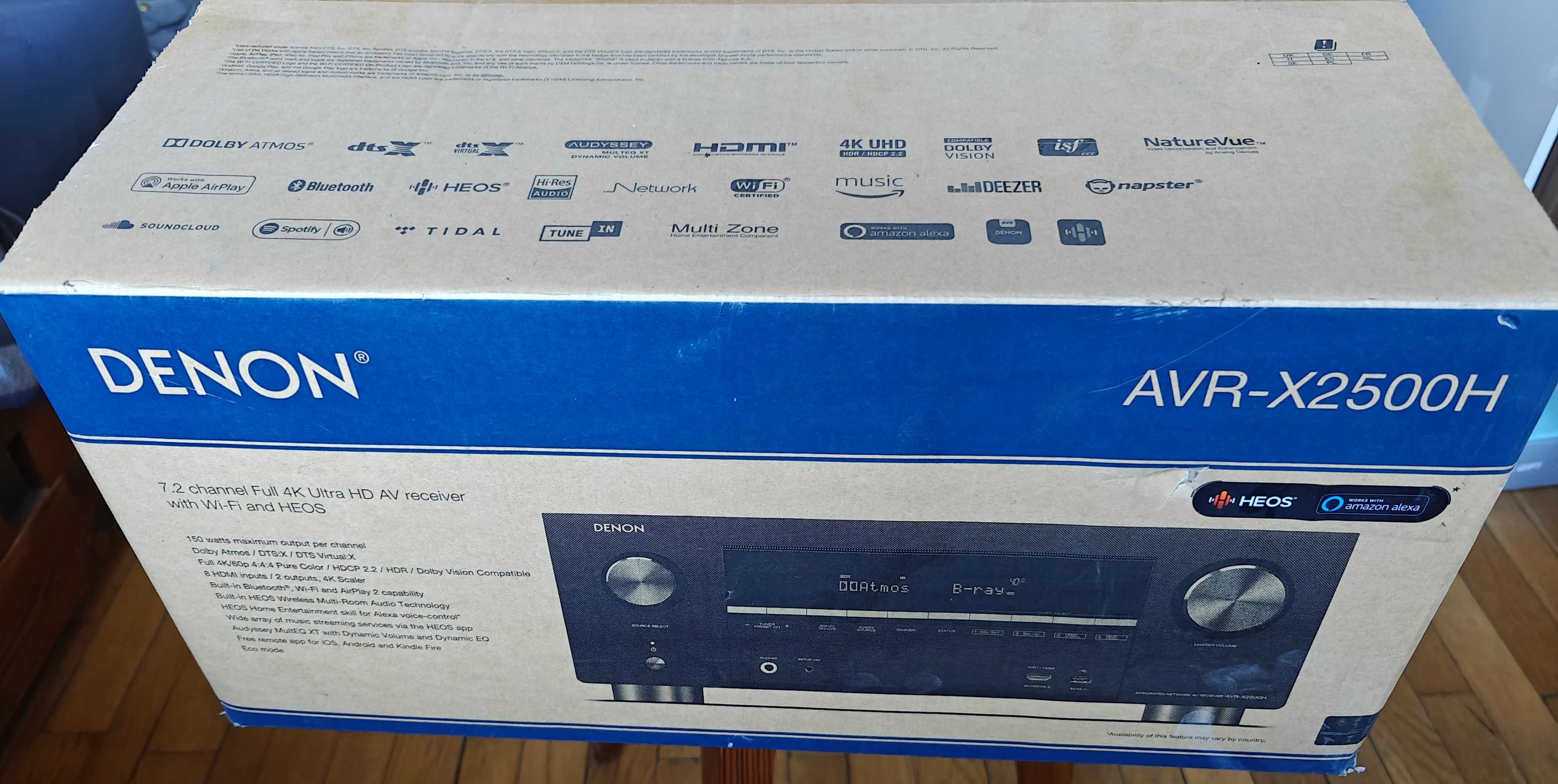 Amplituner kina domowego Denon AVR-2500H