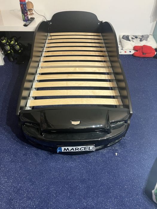 Lozko dzieciece auto z podswietleniem led