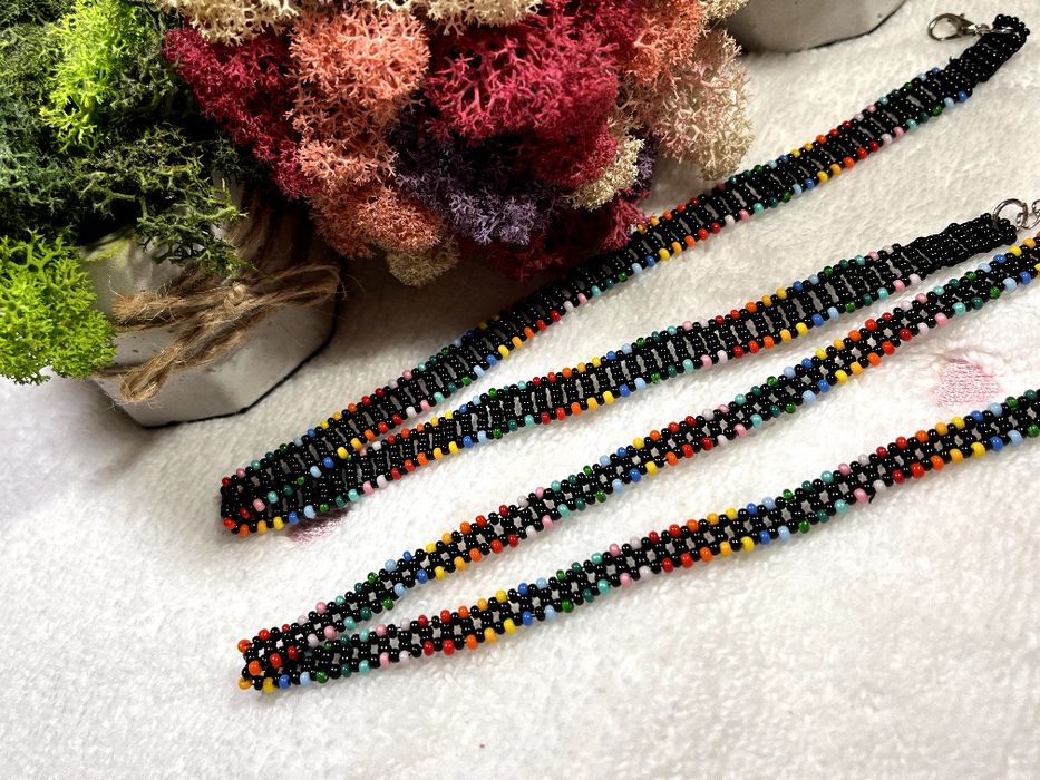 Силянки, гердан, намисто з бісеру