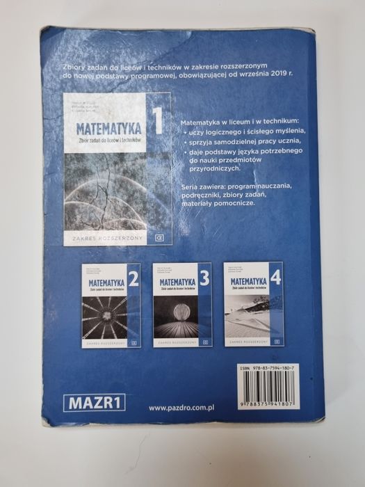 Matematyka Pazdro 1 zbiór zadań