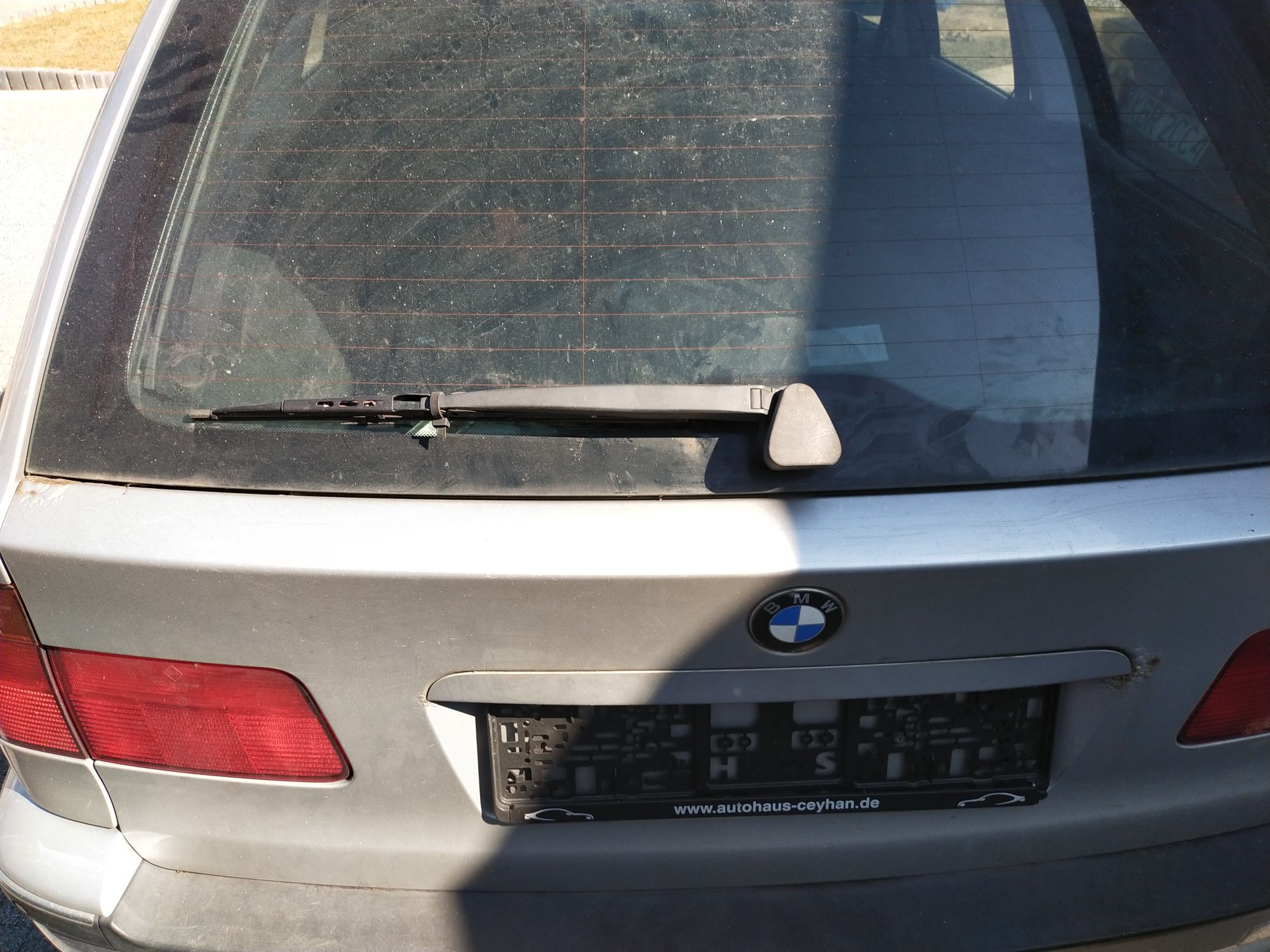 Zderzak tył błotniki drzwi BMW E39 Titansilber kombi M57B30 3.0