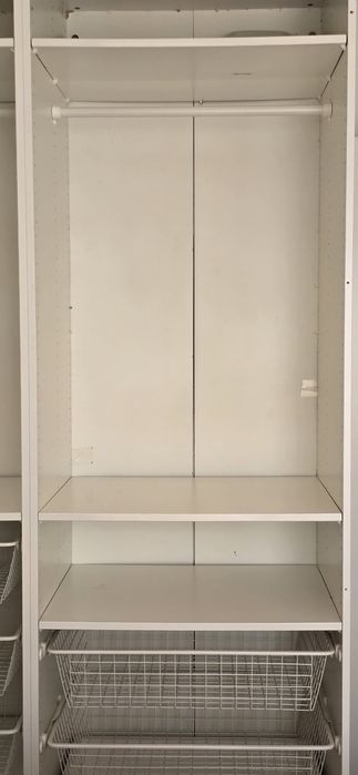 Roupeiro portas deslizantes de espelho