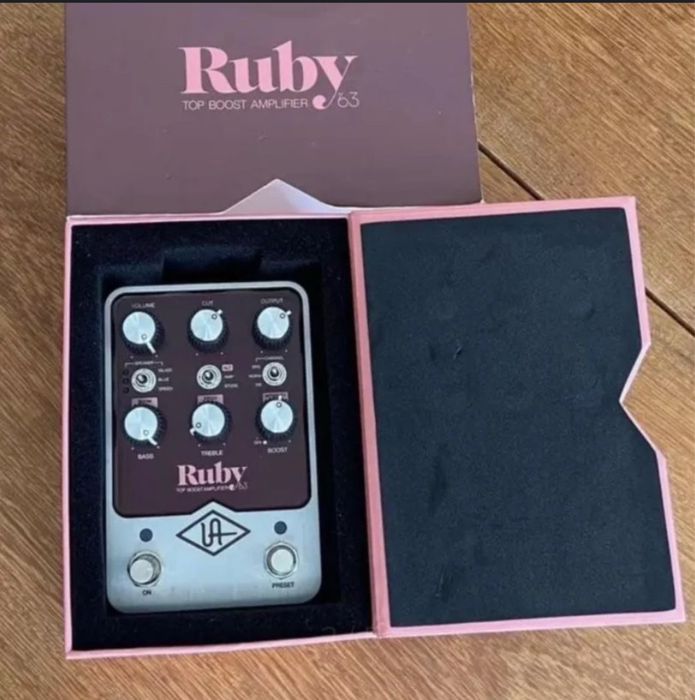 Uad Ruby 63 na caixa novíssimo (troca Bigsky)
