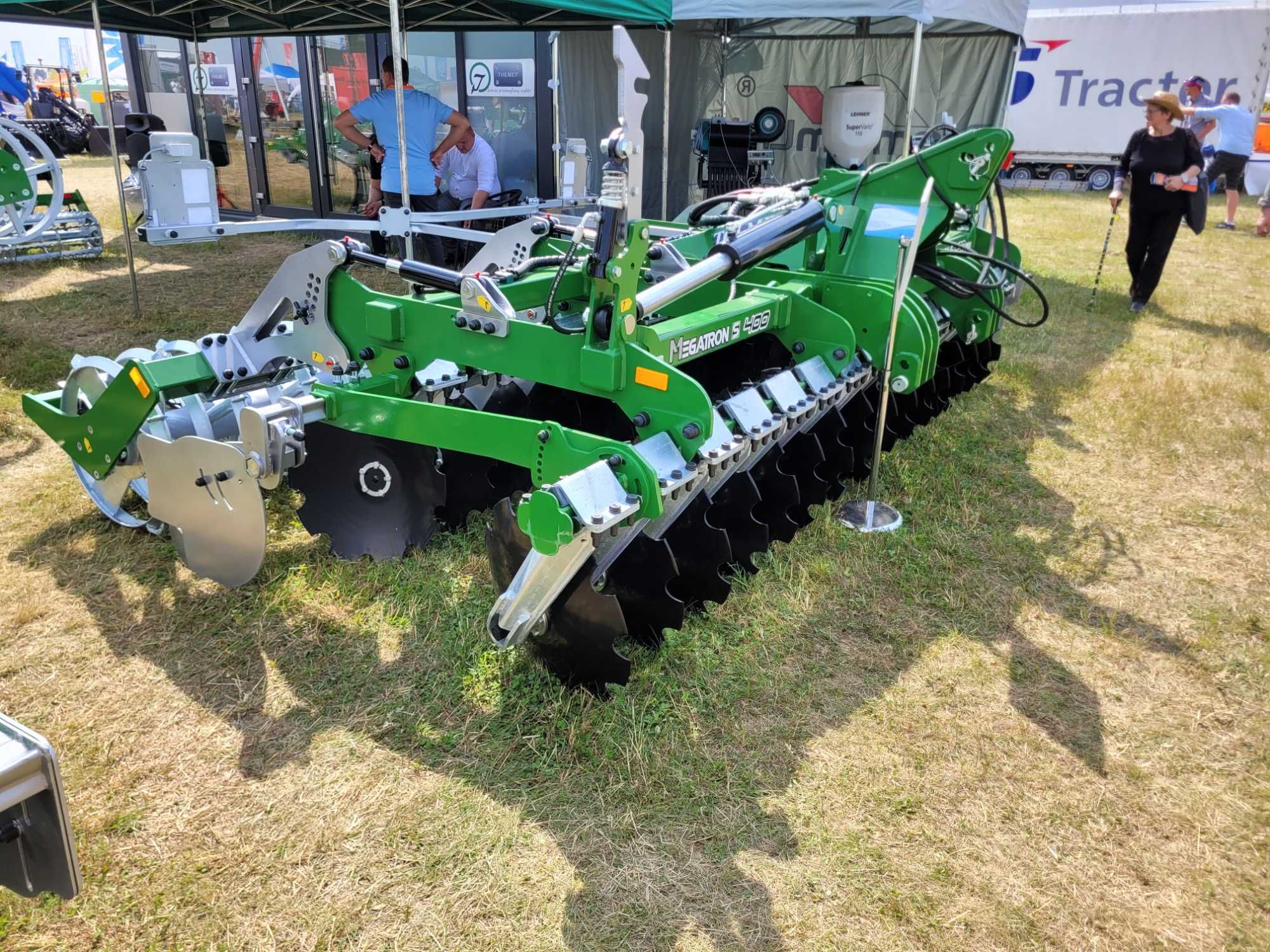 Brona talerzowa Megatron S hydraulicznie składana Tolmet raty Dostawa