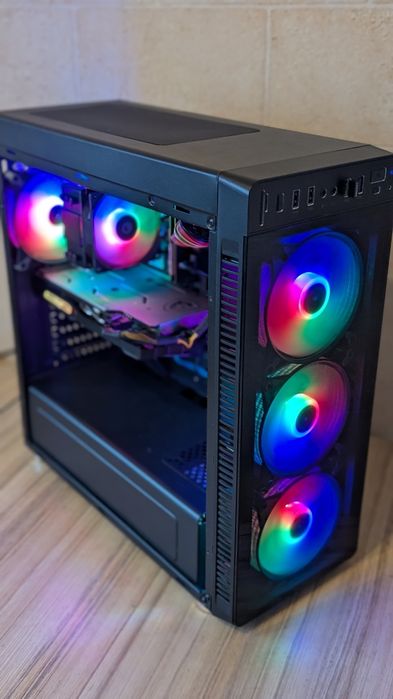 Ігровий пк|i3 10100f /16 gb ddr4/ 120 m2/ 500 ssd/ 1tb hdd/ 1660 super