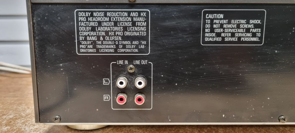 Magnetofon deck TECHNICS RS-BX404 PXS. Japan