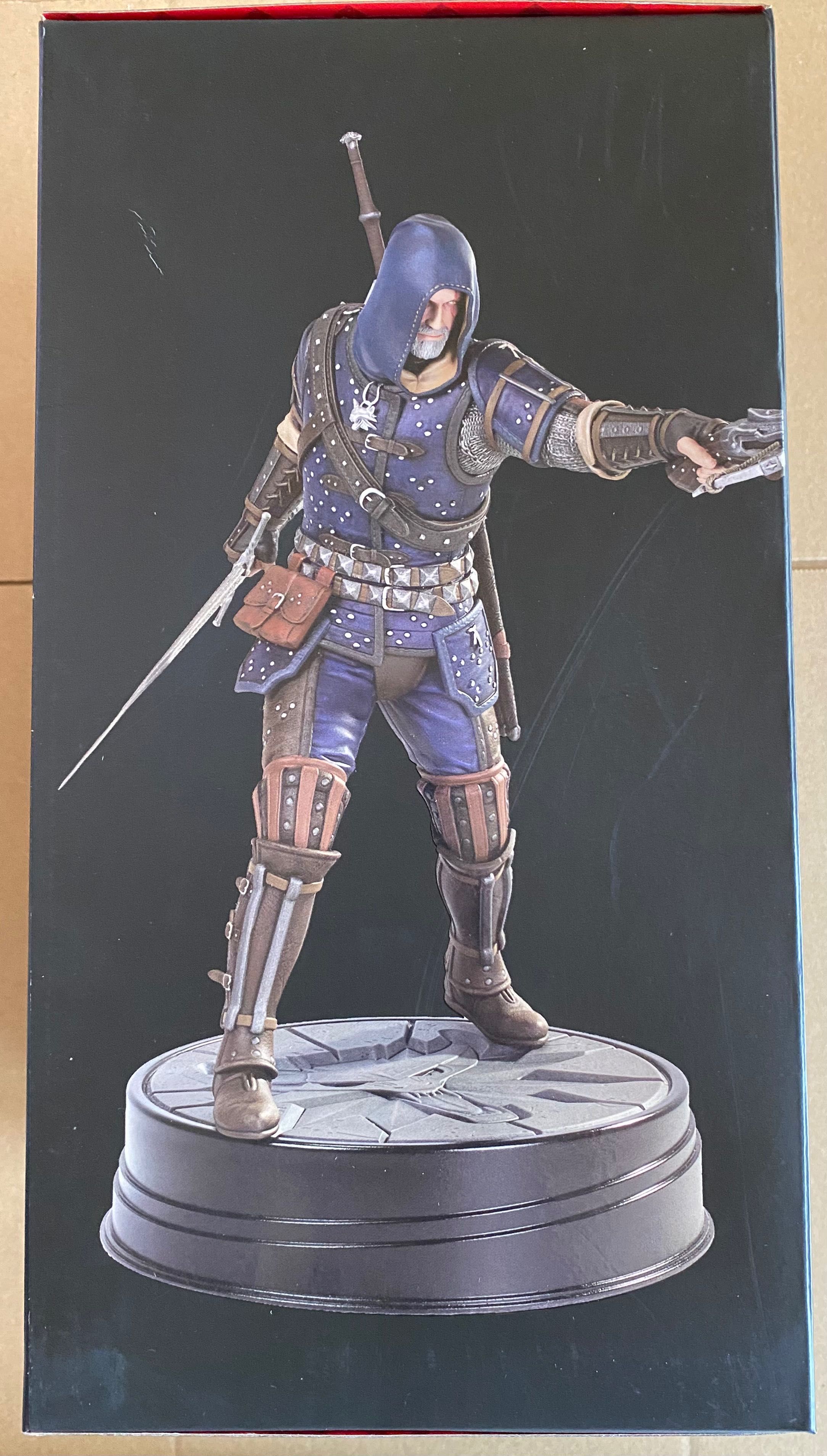 Figurka Dark Horse Wiedźmin 3 Geralt w zbroi cechu kota