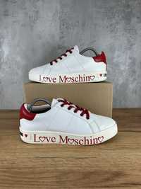 Buty damskie Love Moschino skórzane