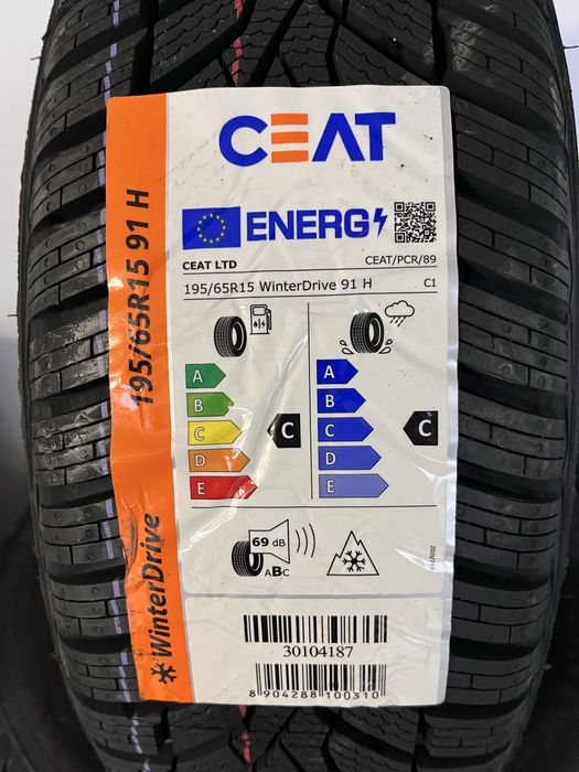 Opony zimowe 195/65/15 Ceat Winter Drive 91H 2025r