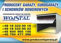 Garaż blaszany 3x5 Producent Wojstal