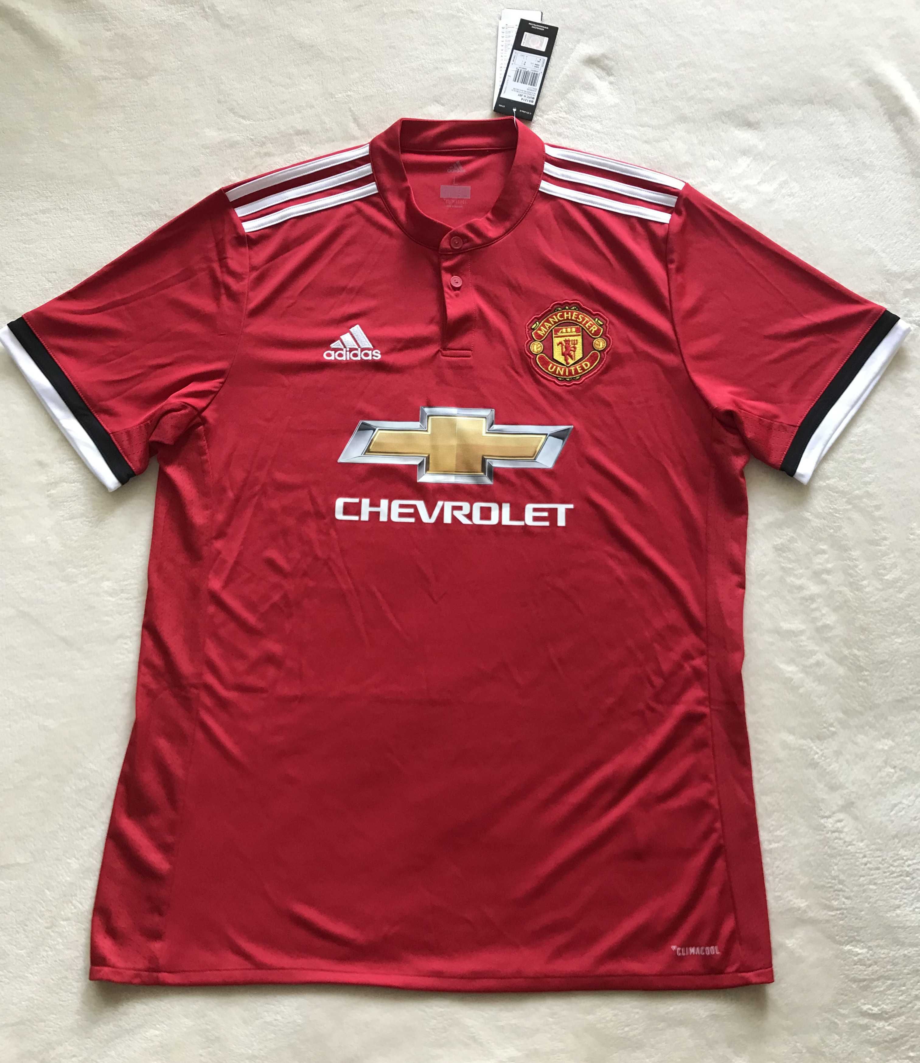 Koszulka piłkarska adidas Manchester United Jersey r.L NOWA z metkami