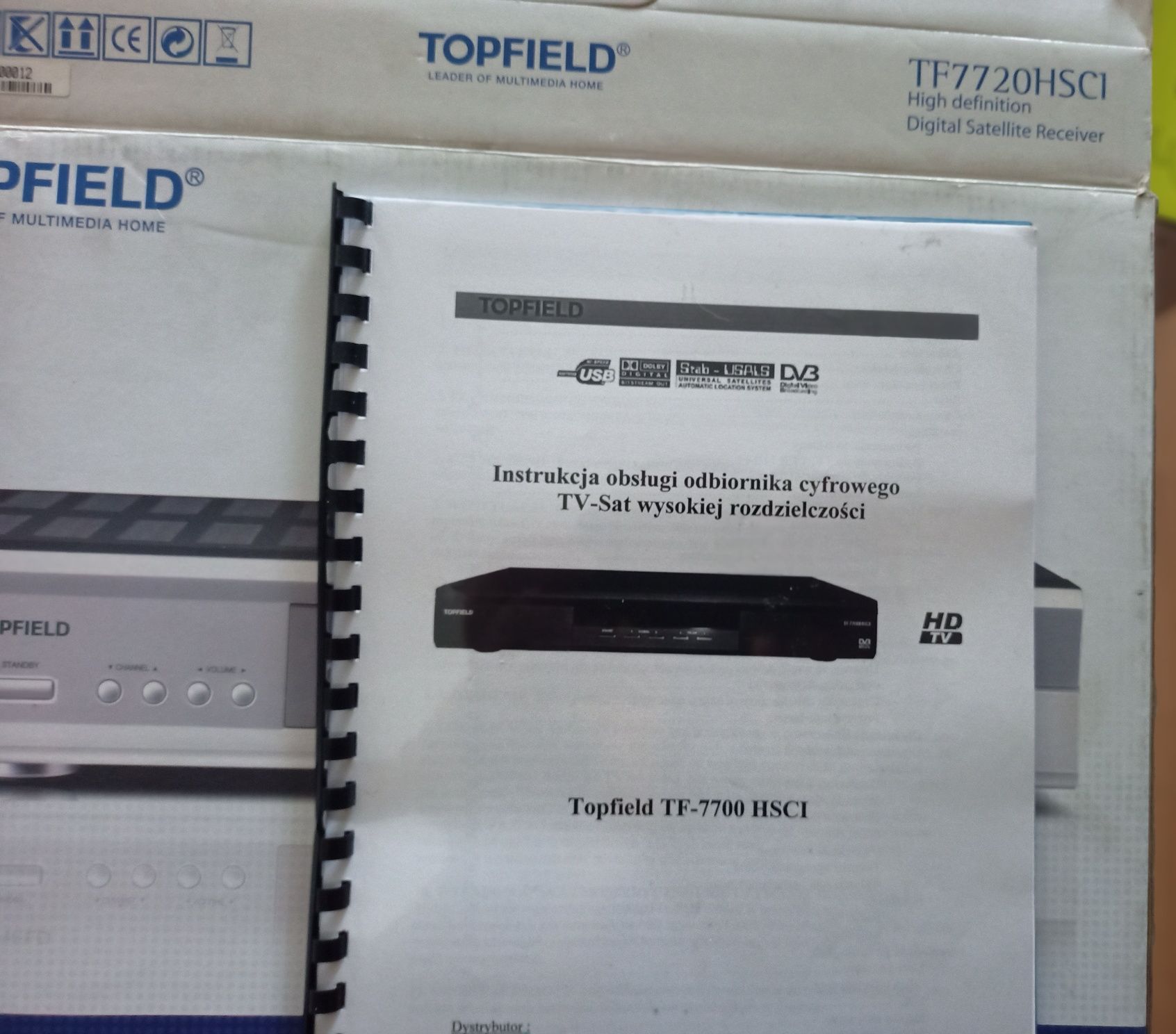Tuner satelitarny TOPFIELD TF7720 HSCI