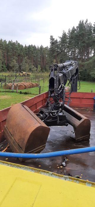 Volvo fl 7 hds wywrotka czerpak chwytak rotator
