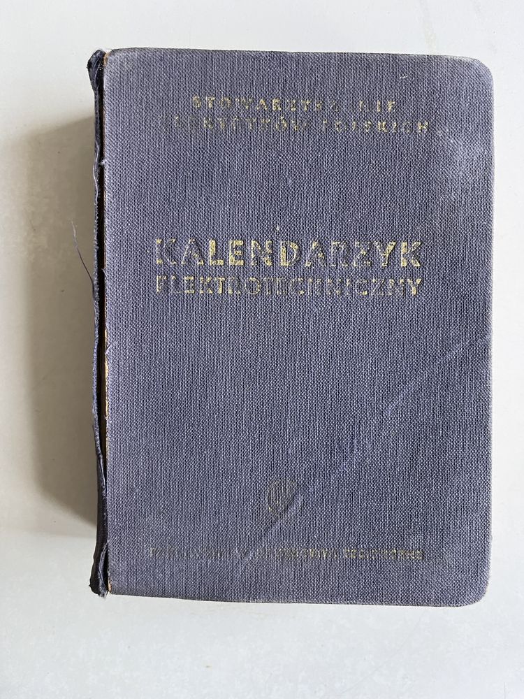 Kalendarzyk elektrotechniczny pod red. Konorskiego 1953