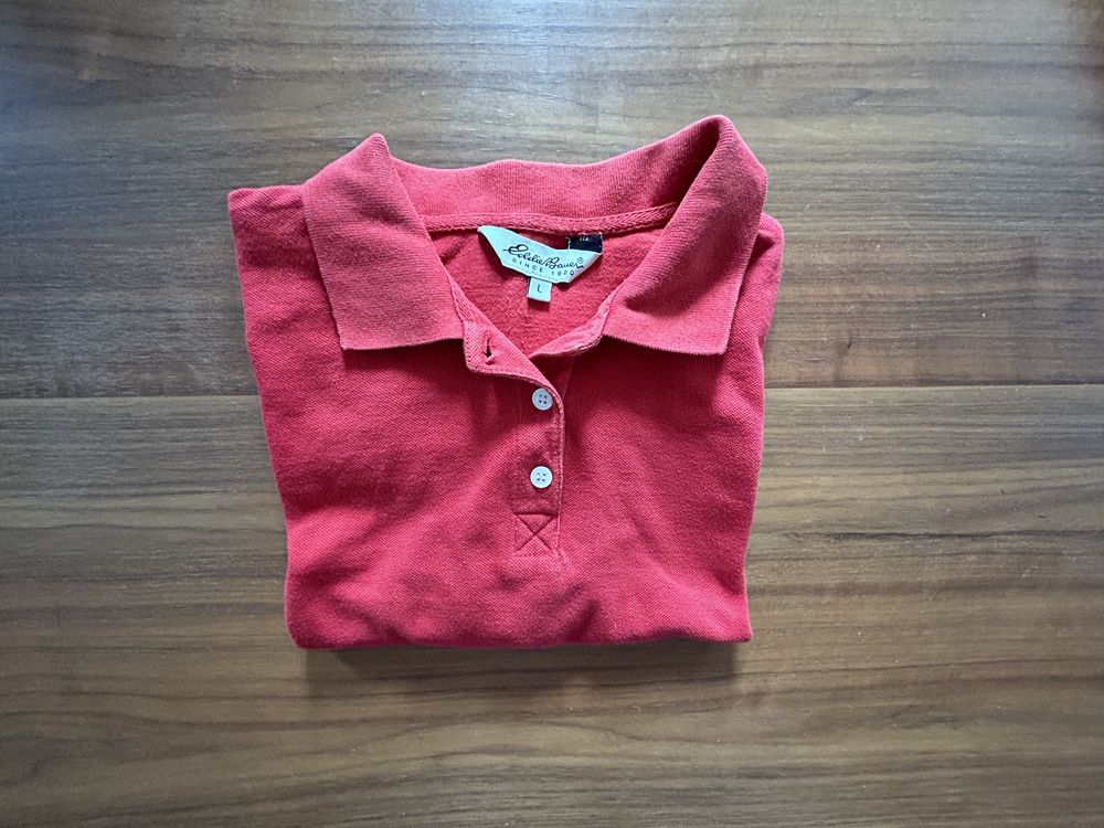 Eddie Bauer L-XL damska koszulka polo