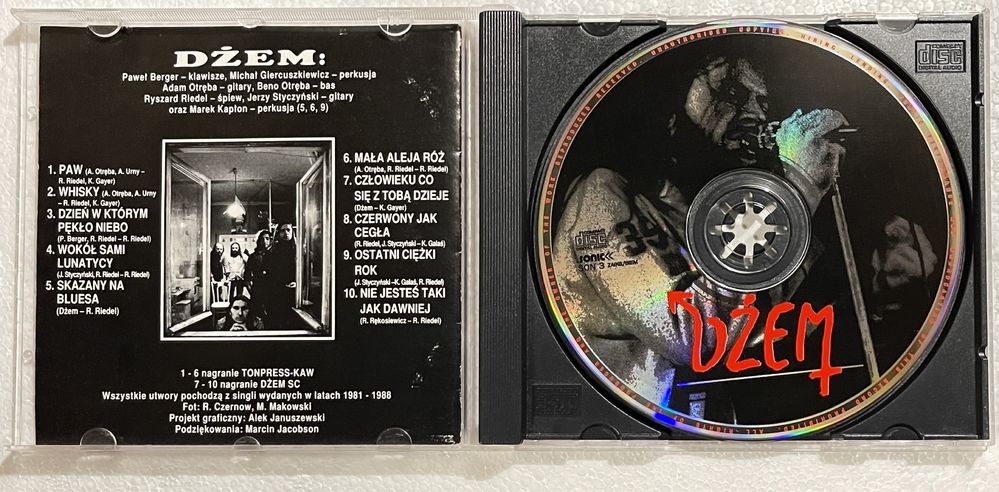 Dżem The Singles cd I wydanie 1992 Sonic