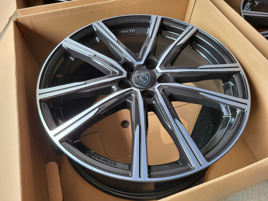 [1215] 19 Cali 5x108 NOWE Felgi aluminiowe Peugeot 3008, 5008, 408,508