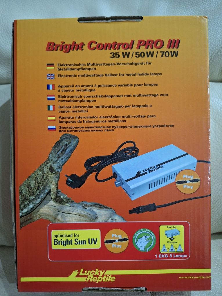 Lucky Reptile Bright Control PRO III – statecznik Multiwatowy do lamp