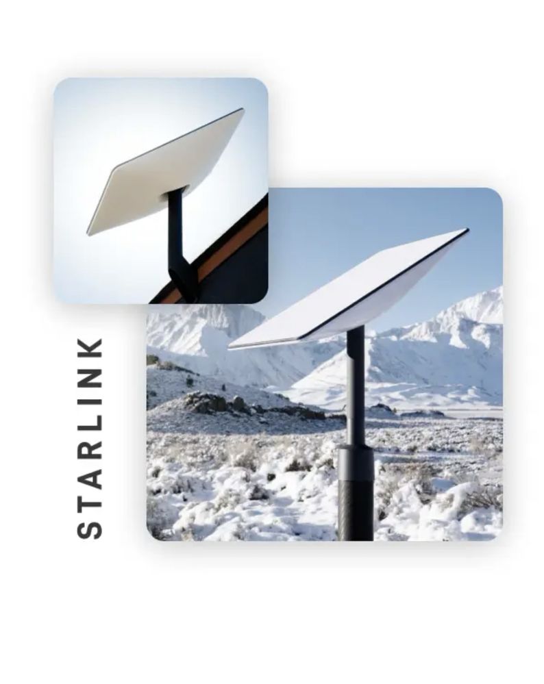 Starlink Internet Satellite Dish Термінал старлінк 2. RV (з акаунтом)
