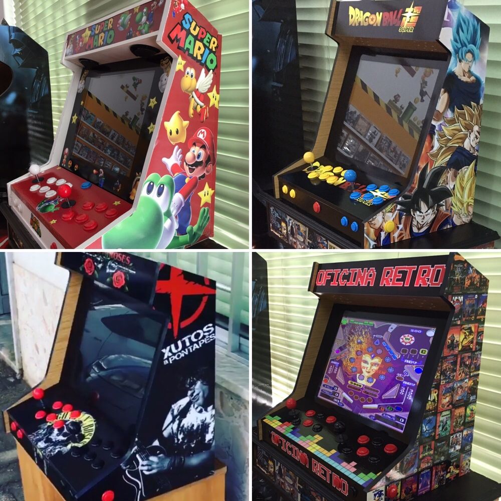 Fazemos Bartop Arcade personalizadas!!!