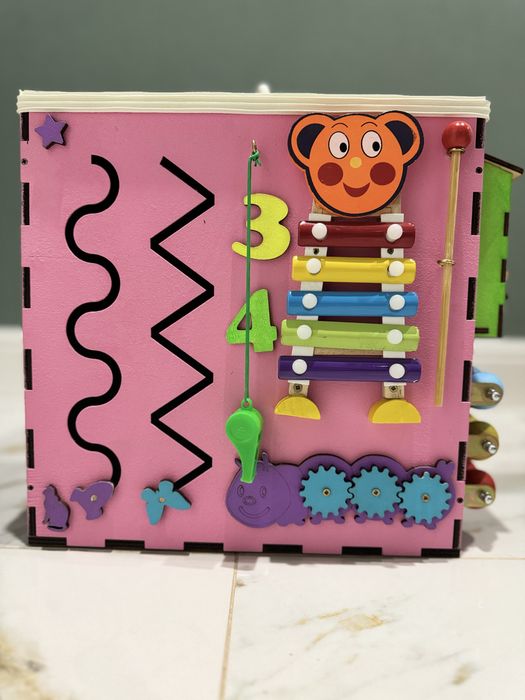 Бізікуб бізідошка бізікубик розвиваючі іграшки