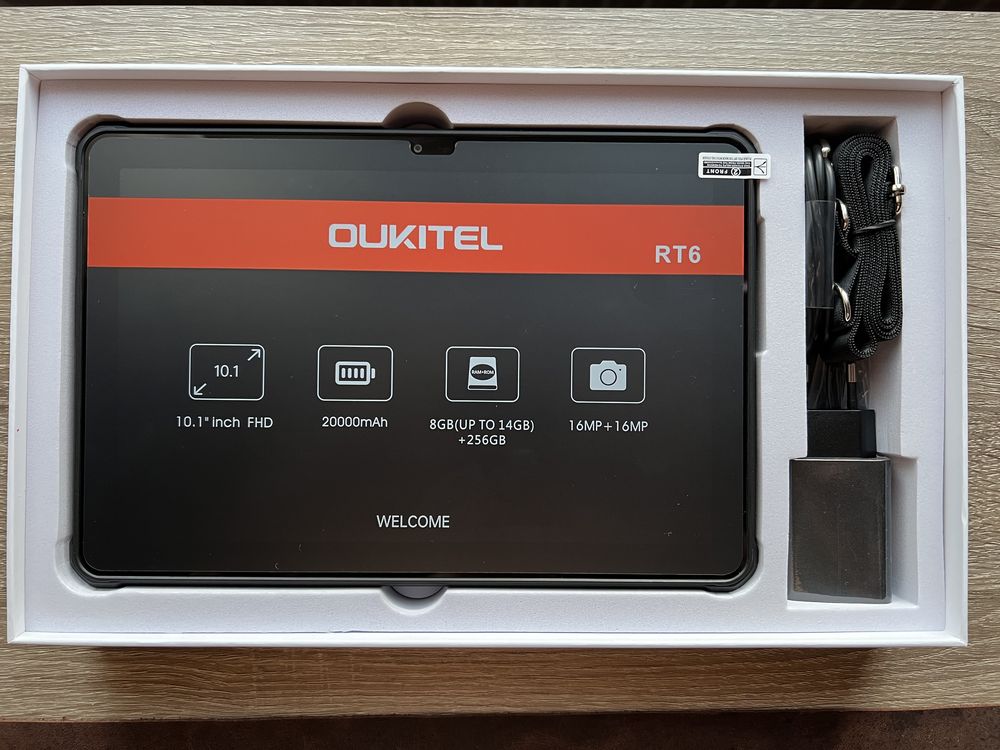 Планшет OUKITEL RT6 8/256GB 4G Dual Sim