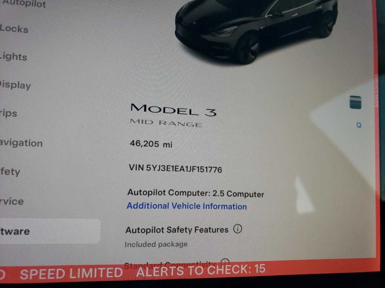 Tesla Model 3 2018 Mid Range